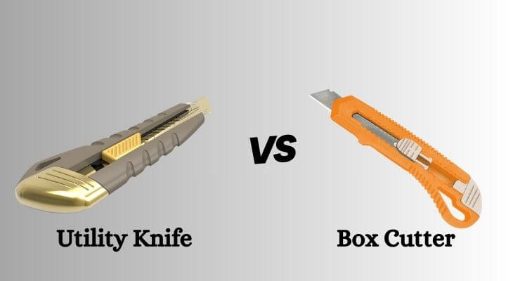 Utility Knife Vs Box Cutter
