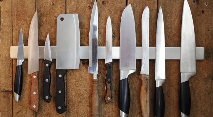 Scimitar Kitchen Knife